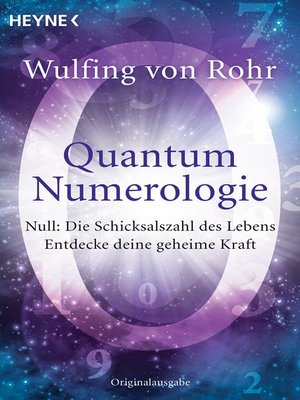 cover image of Quantum Numerologie: Null: Die Schicksalszahl des Lebens--Entdecke deine geheime Kraft